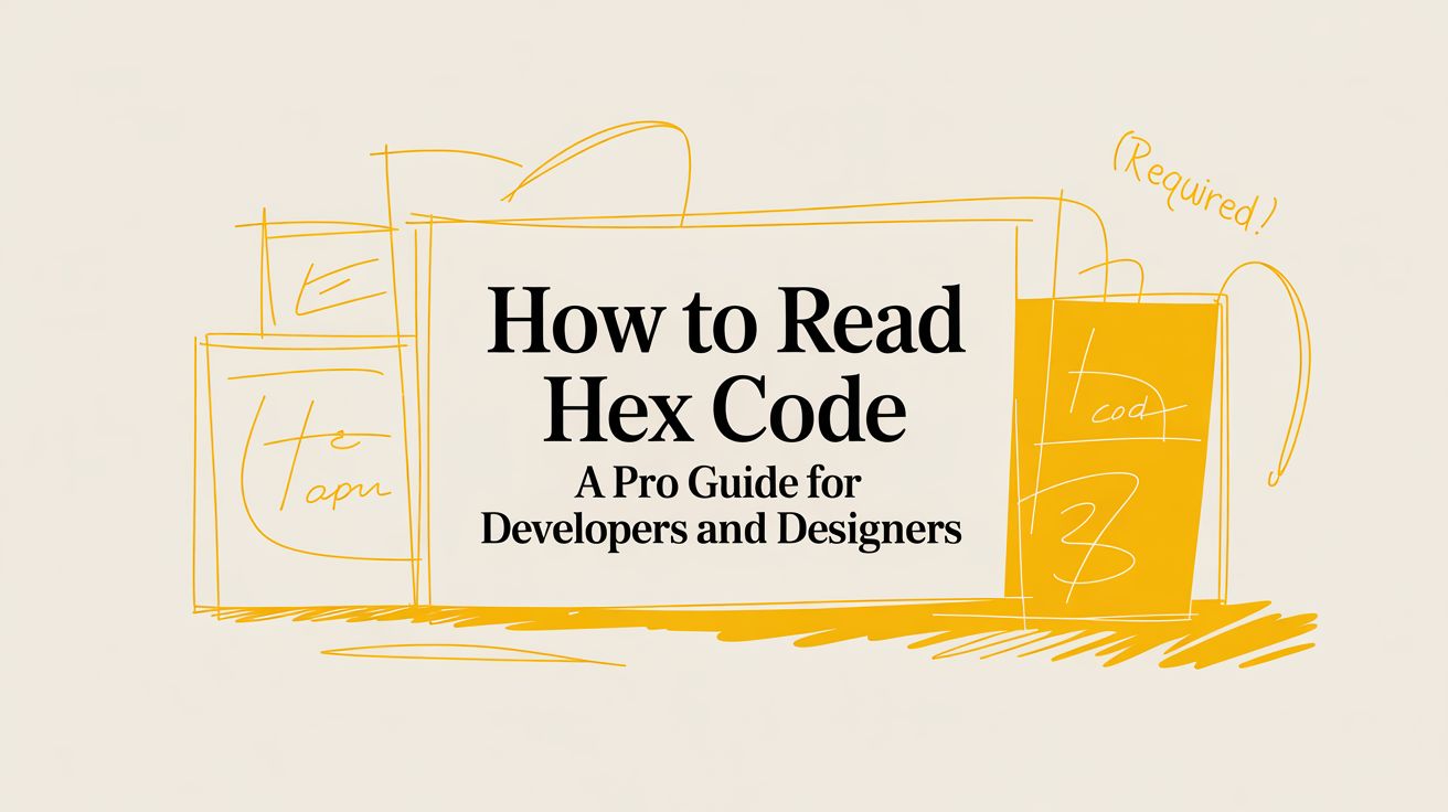 How to Read Hex Code A Pro Guide for Developers and Designers