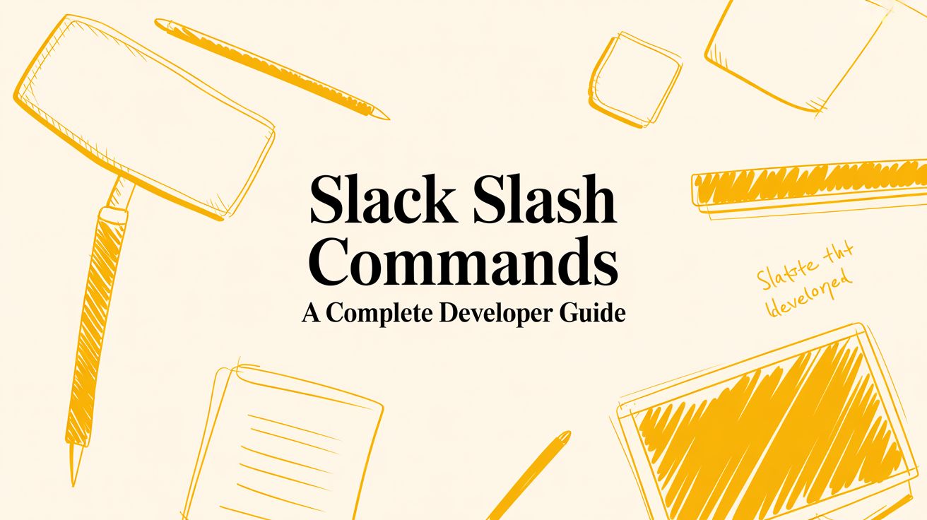 Slack Slash Commands: A Complete Developer Guide