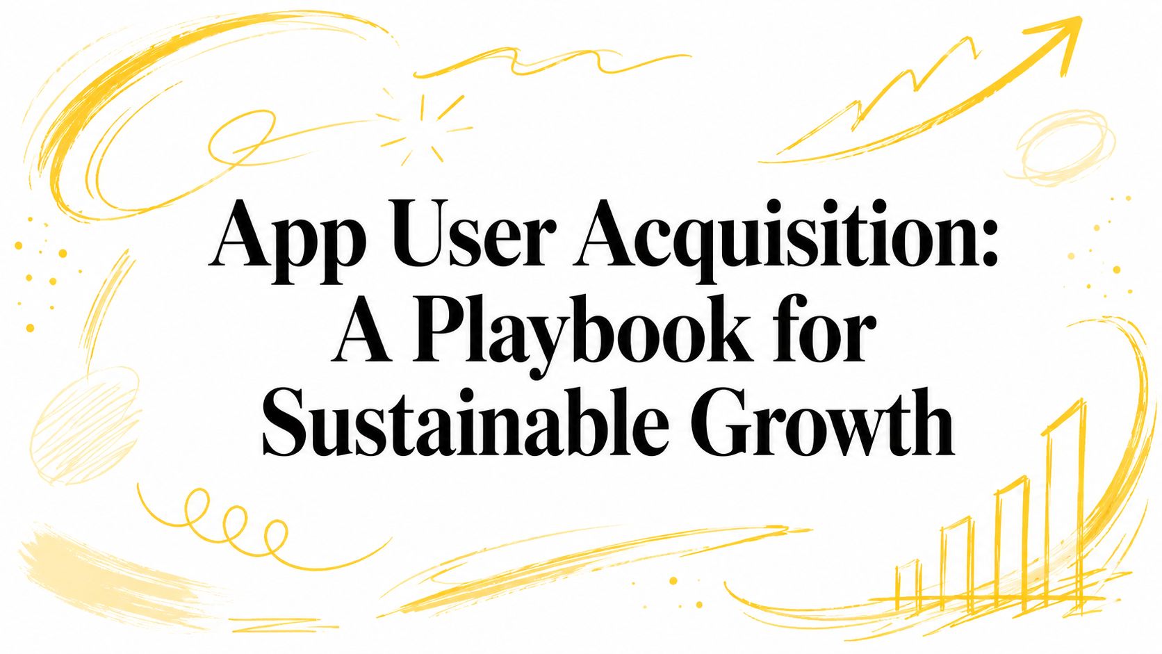App User Acquisition: A Playbook for Sustainable Growth