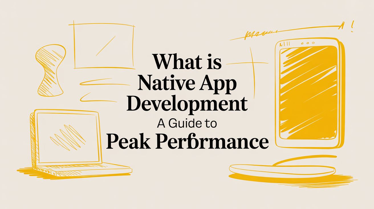 What Is Native App Development A Guide To Peak Performance