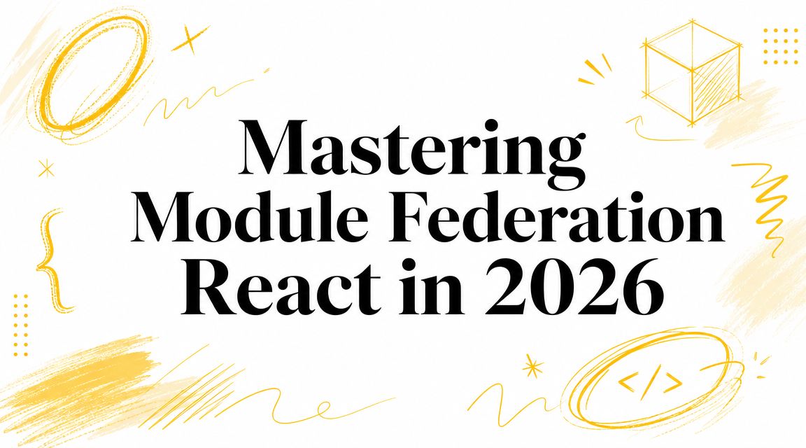 Mastering Module Federation React in 2026