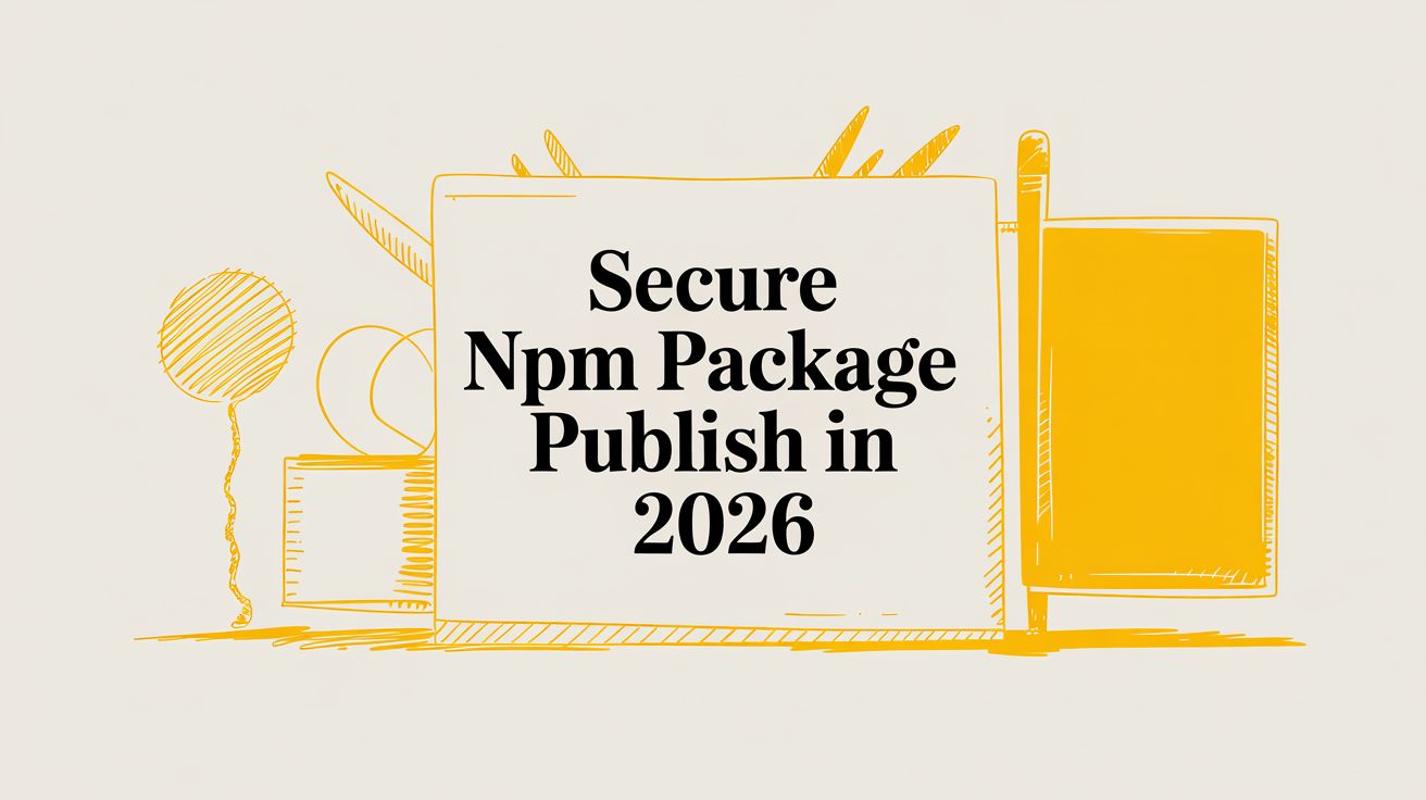 Secure npm Package Publish in 2026