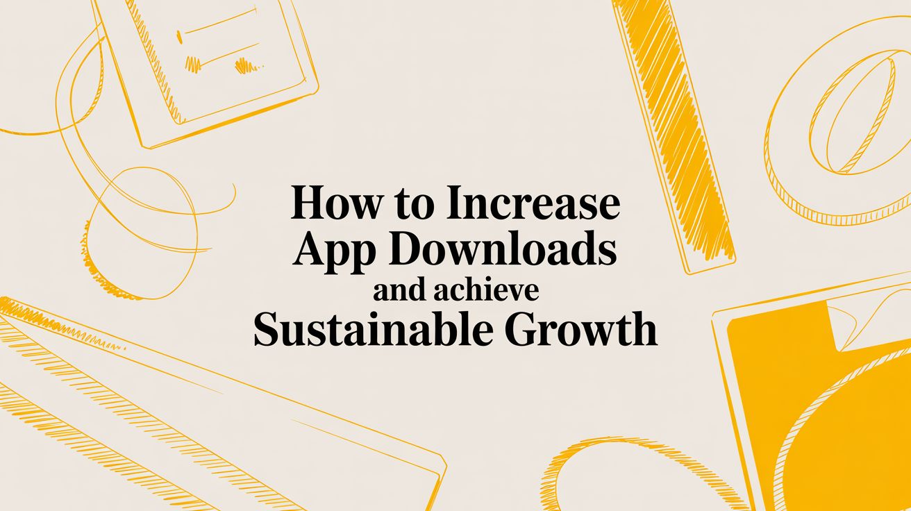 How to Increase App Downloads and Achieve Sustainable Growth