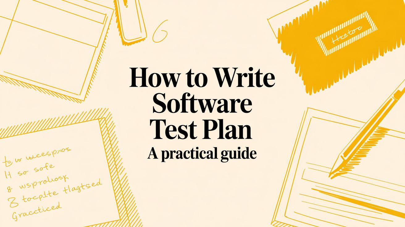 How to Write Software Test Plan: A Practical Guide