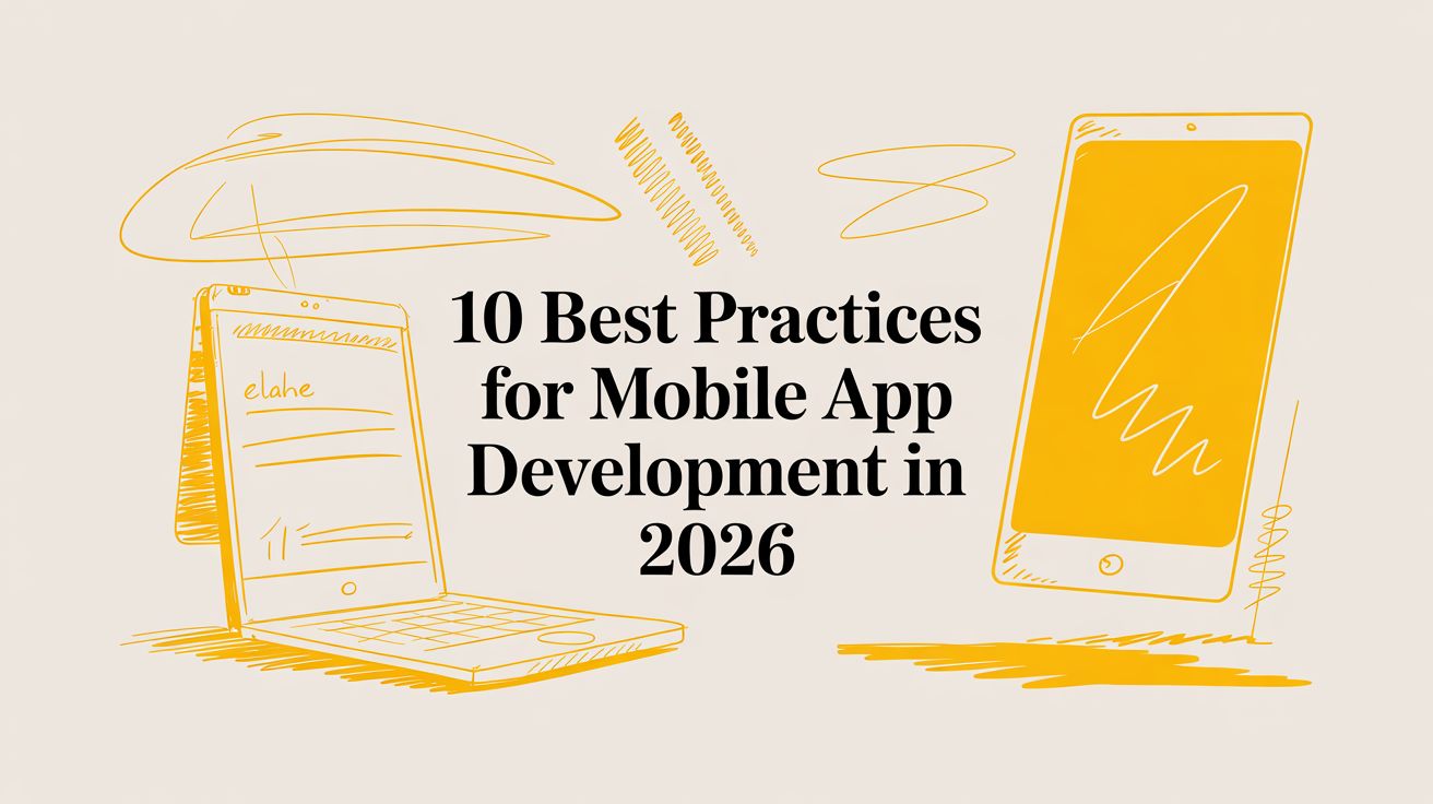 10 Best Practices for Mobile App Development in 2026
