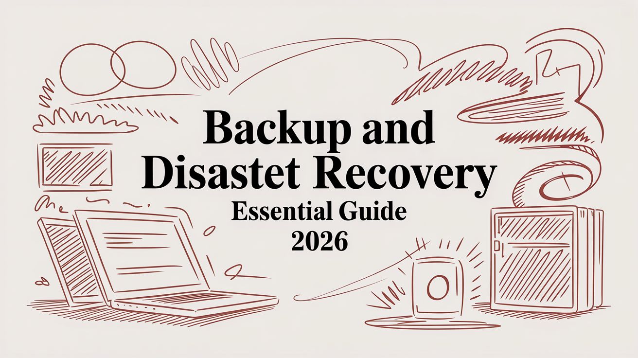 Backup and Disaster Recovery: Essential Guide 2026