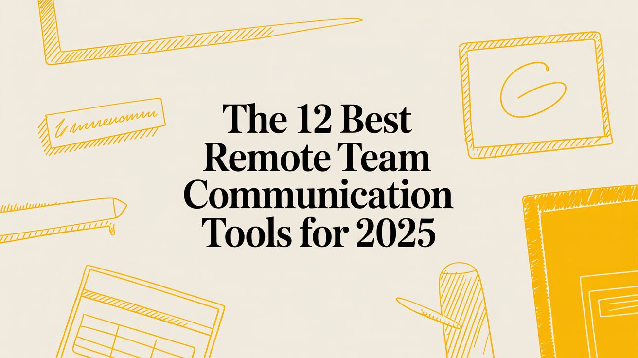 The 12 Best Remote Team Communication Tools for 2025