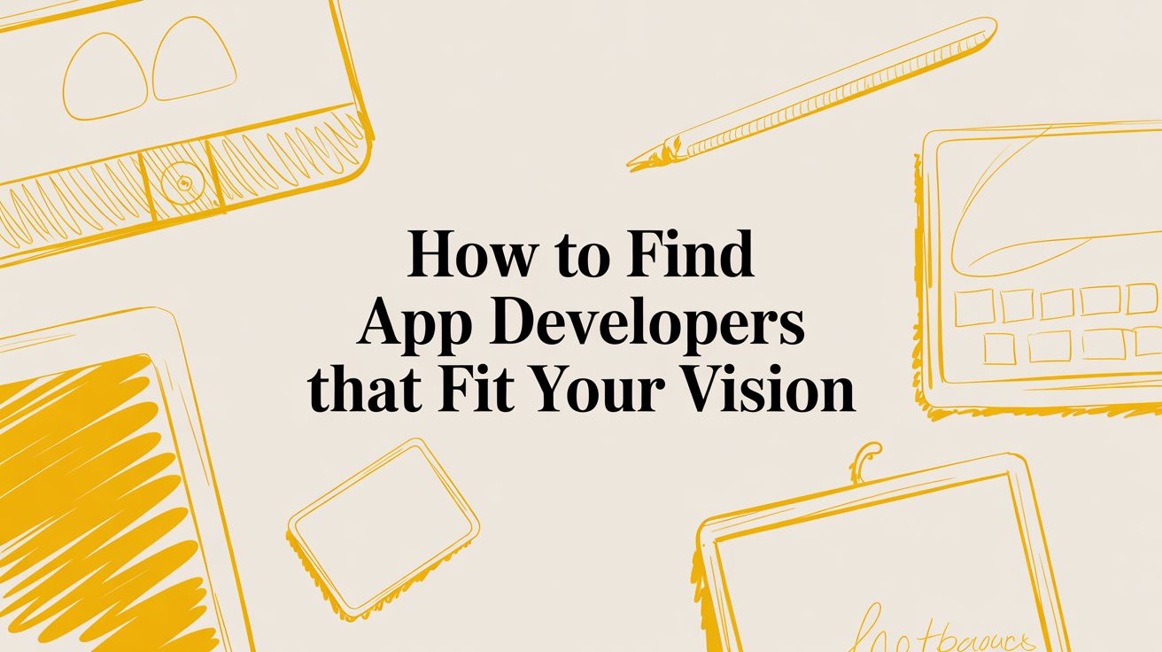 How to Find App Developers That Fit Your Vision