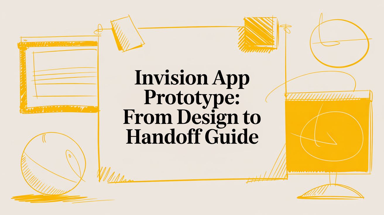 InVision App Prototype: From Design to Handoff Guide