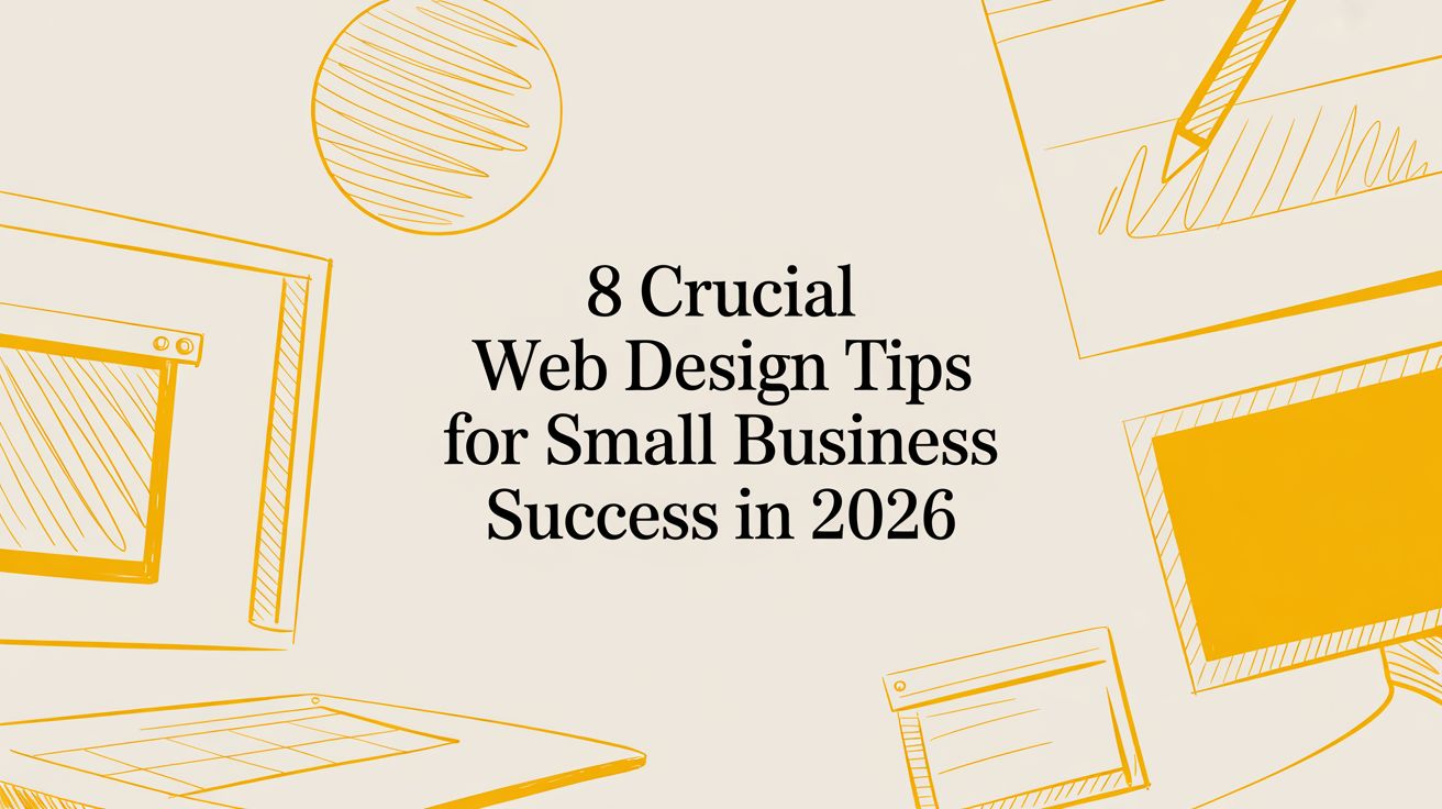 8 Crucial Web Design Tips for Small Business Success in 2026