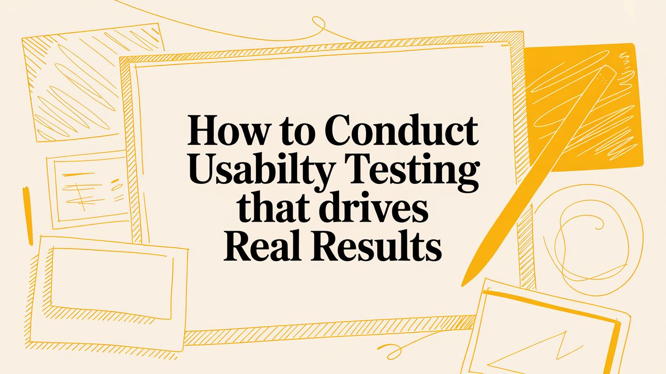 How to Conduct Usability Testing That Drives Real Results