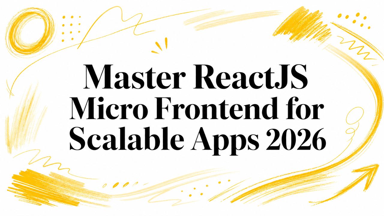 Master ReactJS Micro Frontend for Scalable Apps 2026