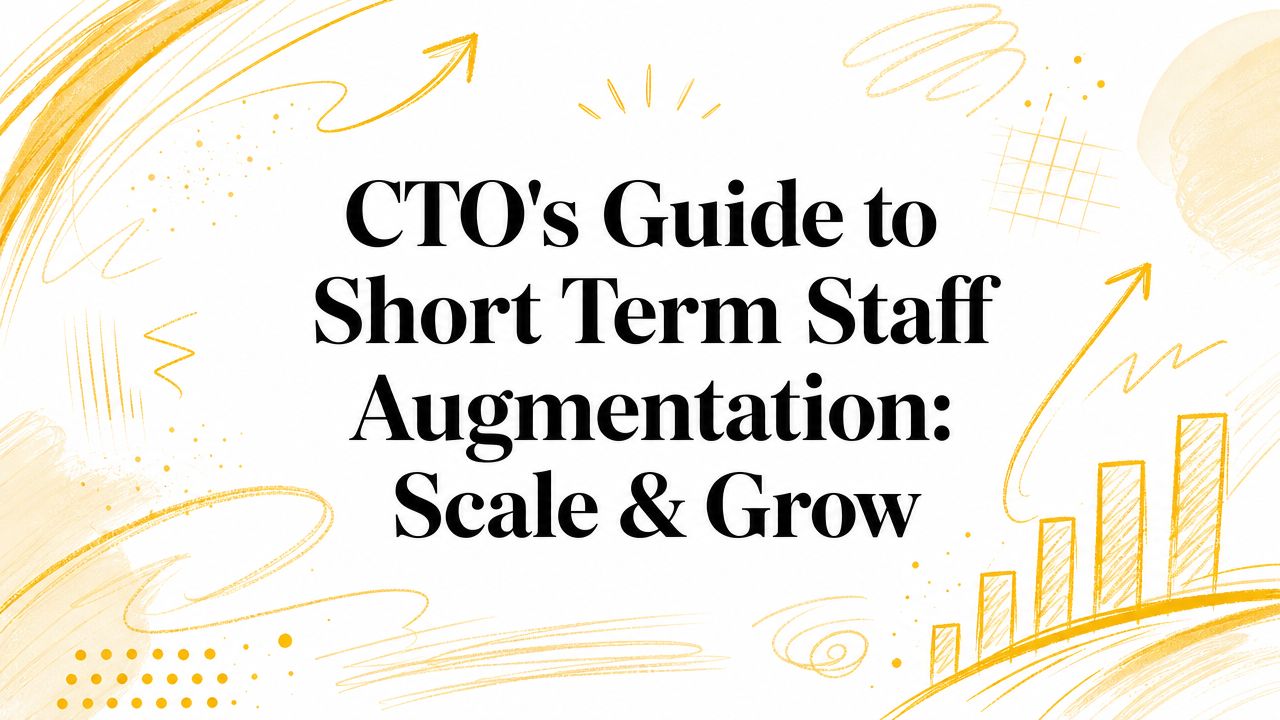 CTO's Guide to Short Term Staff Augmentation: Scale & Grow