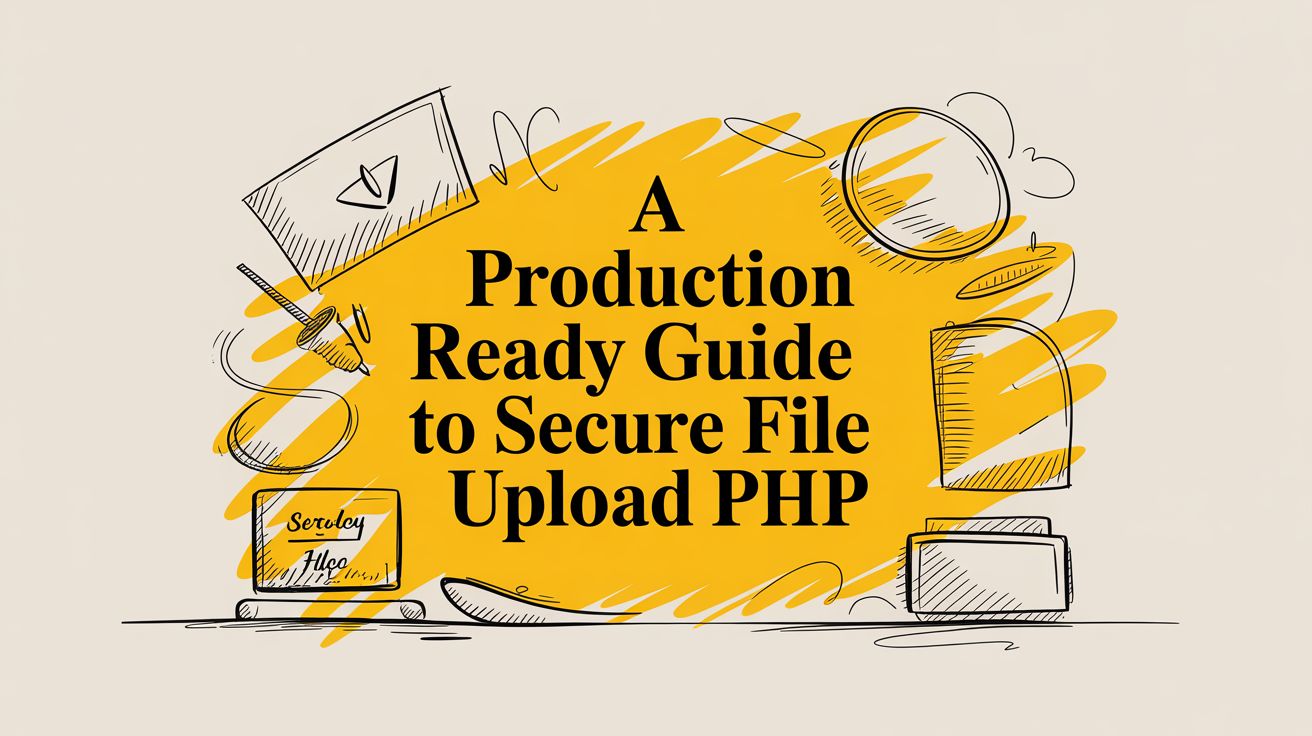 A Production Ready Guide to Secure File Upload PHP