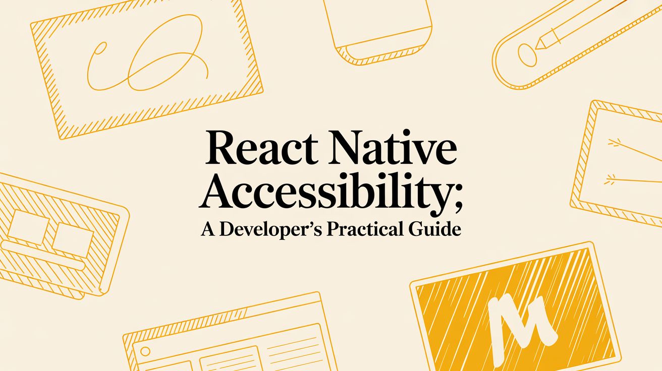 React Native Accessibility: A Developer's Practical Guide