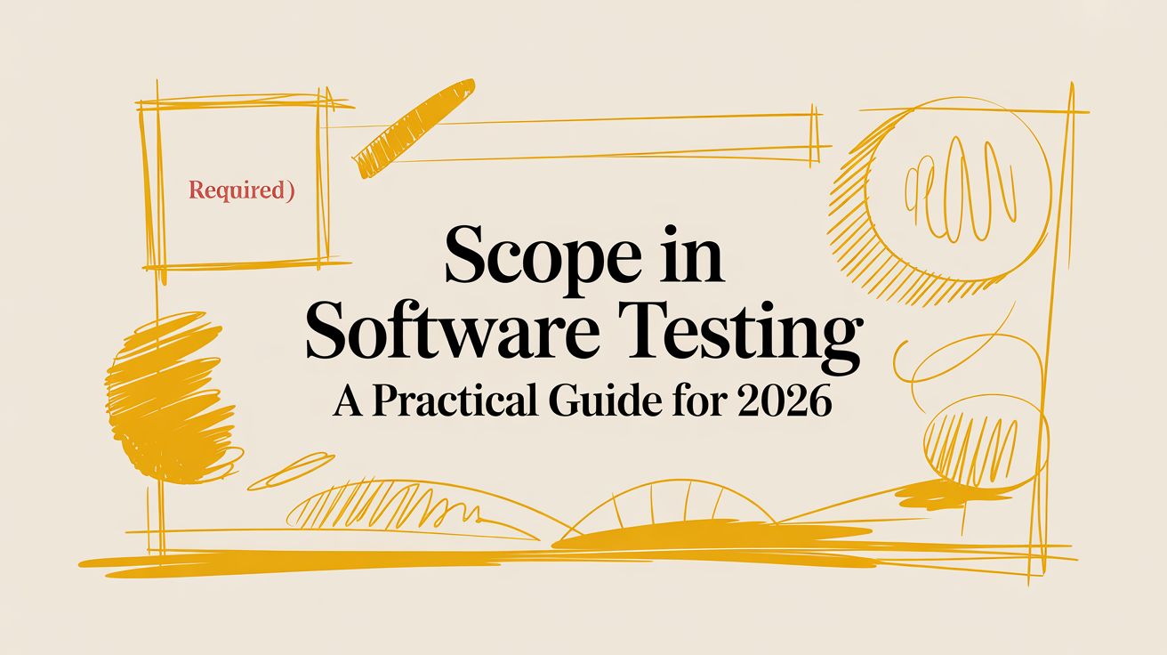 Scope in Software Testing: A Practical Guide for 2026
