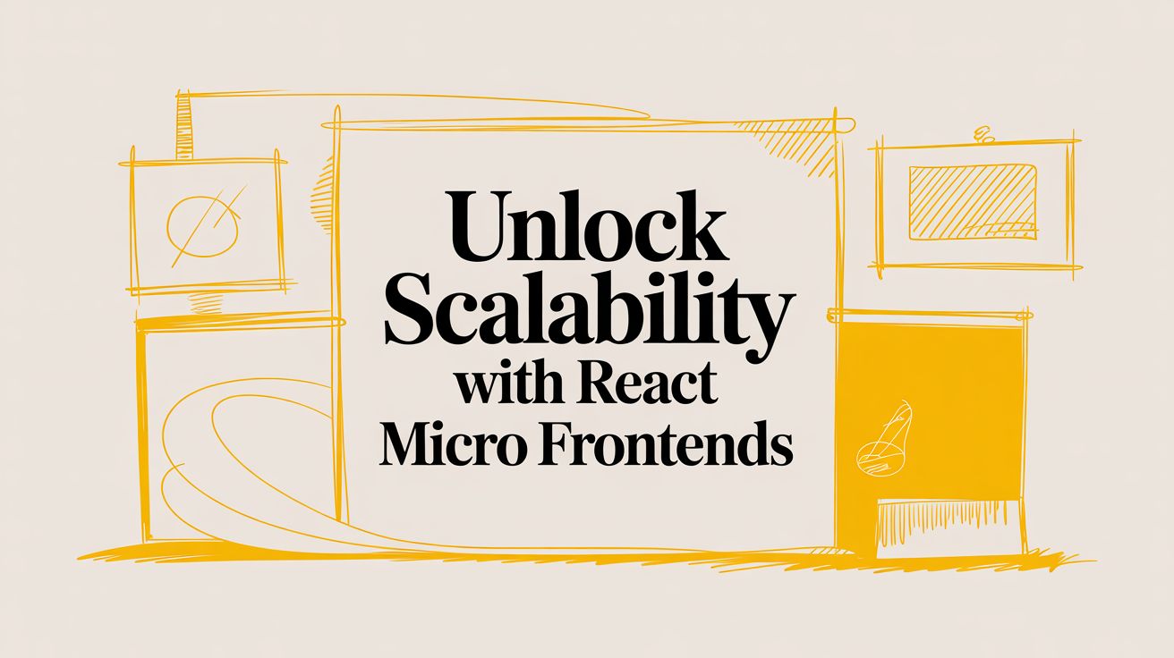 Unlock Scalability With React Micro Frontends