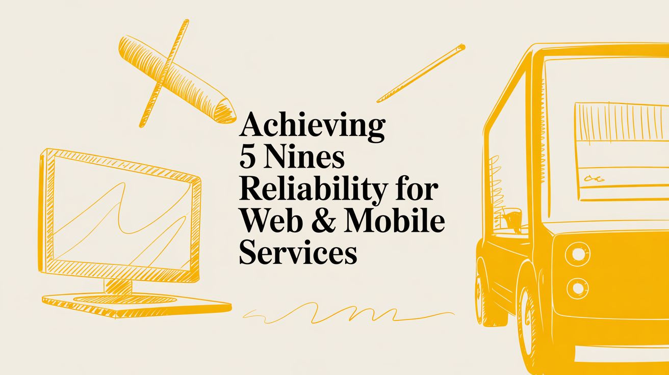 Achieving 5 Nines Reliability for Web & Mobile Services