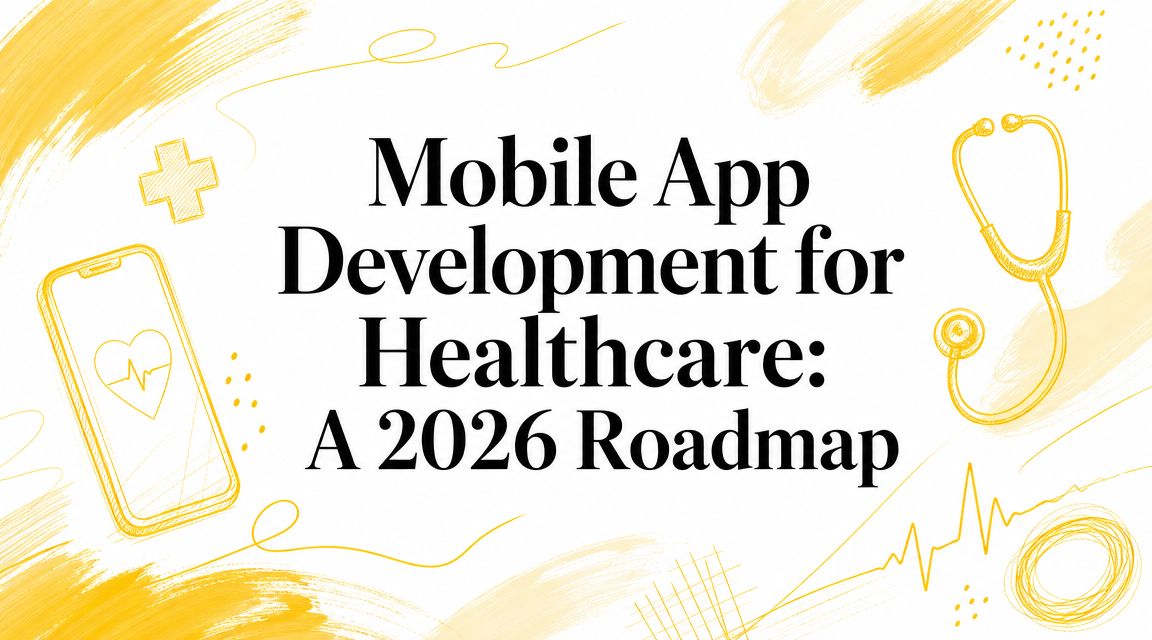 Mobile App Development for Healthcare: A 2026 Roadmap