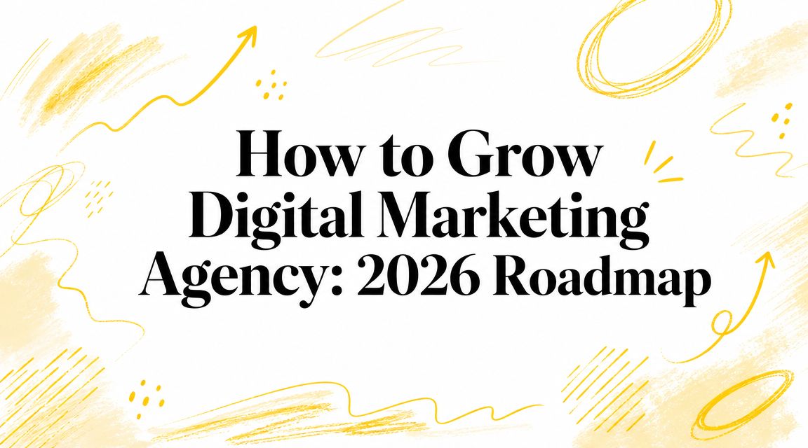 How to Grow Digital Marketing Agency: 2026 Roadmap