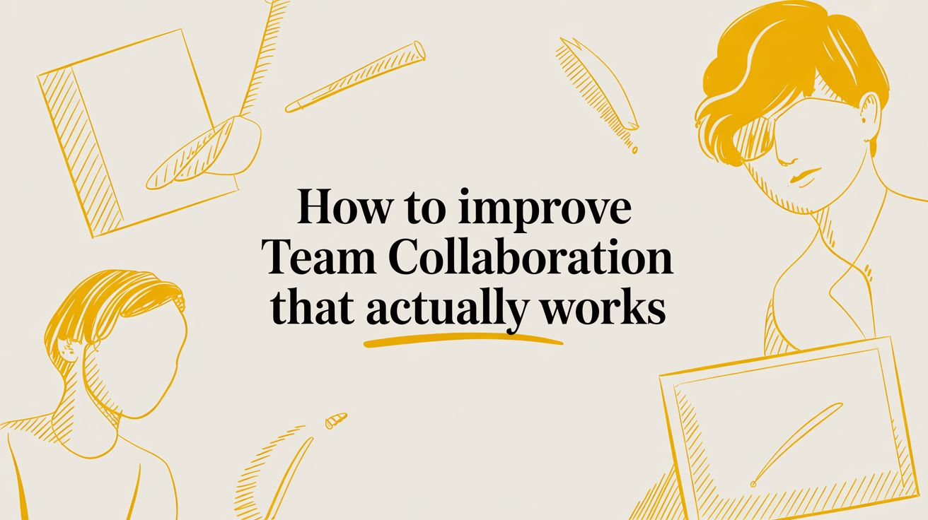 How to Improve Team Collaboration That Actually Works