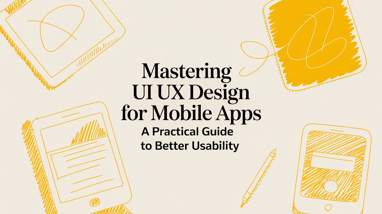 Mastering ui ux design for mobile apps: A practical guide to better usability