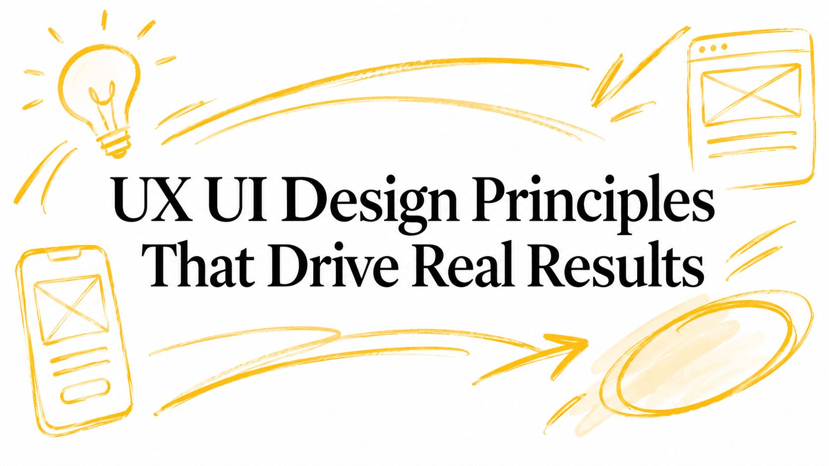 UX UI Design Principles That Drive Real Results