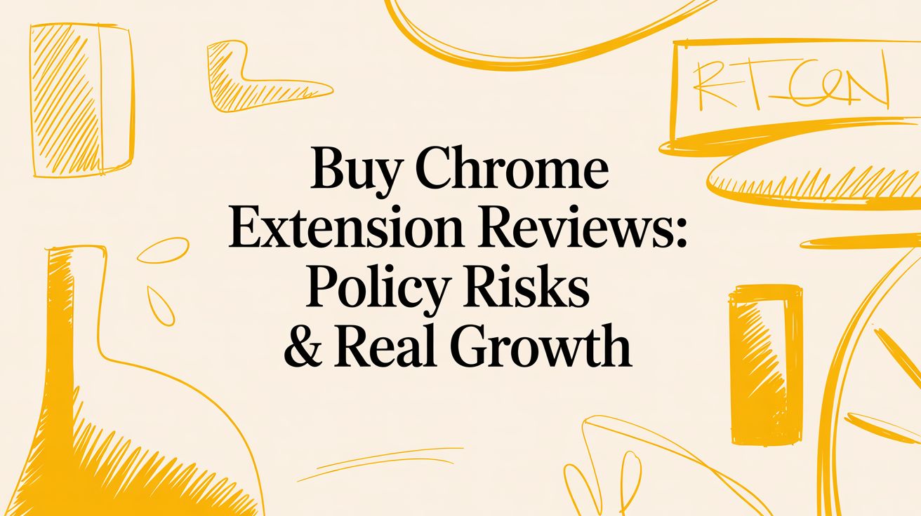 Buy Chrome Extension Reviews: Policy Risks & Real Growth